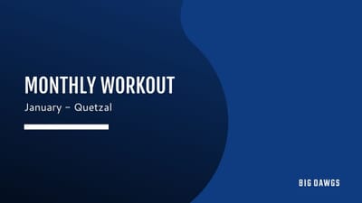 January Monthly Workout